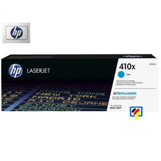 HP410X - CF411X - Cyan - Original HP Druckkassette mit 5.000 Seiten Druckleistung laut Hersteller