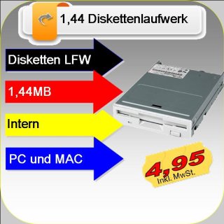 3,5" FDD / Internes Diskettenlaufwerk