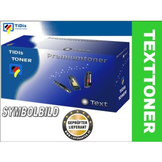 HP125A - TiDis Text-Recyclingtoner mit ca. 2.200 Seiten Druckleistung - ersetzt CB540A - schwarz -