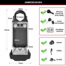 Master Lock® 5420EURD Schlüsseltresor silber...