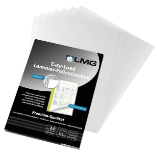 A4 LGM EASY LOAD 100 Blatt glänzende Laminierfolien - 125 micron