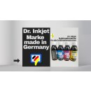 Dr.Inkjet 4x 100ml Sublimationstinte inkl. ICC Profil für Textildruck, Transferdruck, Sublimation Ink kompatibel für Epson