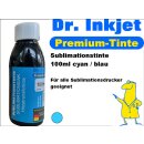 Dr.Inkjet 100ml Cyan Sublimationstinte für...