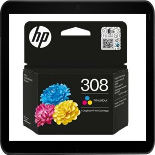 HP308 Druckerpatrone color m.ca. 120 Seiten Druckleistung - 7FP20UE