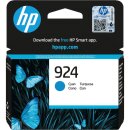 HP924 cyan HP Druckerpatrone mit ca. 400 Seiten Druckleistung  4K0U3NE