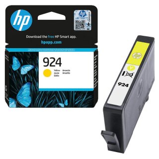 HP924 yellow HP Druckerpatrone mit ca. 400 Seiten Druckleistung - 4K0U5NE