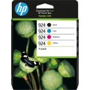 HP924 Multipack HP Druckerpatronen 4er pack mit je 1x...