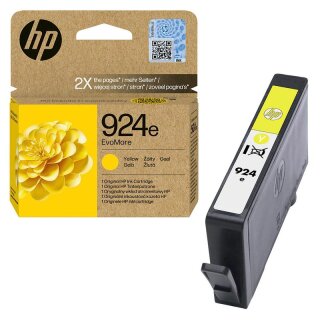 HP924e yellow HP XL Druckerpatrone mit ca. 800 Seiten Druckleistung - 4K0U9NE