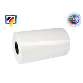 UV DTF Folie - 100lfm x 31cm - Klebefreier Randbereich bei A-Film (je Außenseite ca. 5mm)