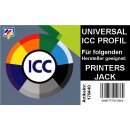 Universal ICC Profil kompatibel zu PRINTERS JACK...