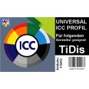 Universal ICC Profil kompatibel zu TiDis...