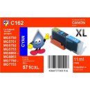 C162 - TiDis XL Ersatzpatrone cyan mit 11ml Inhalt -...