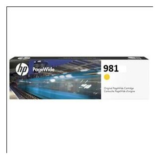 HP981A - HP Druckerpatrone yellow mit ca. 6.000 Seiten Druckleistung (J3M70A)