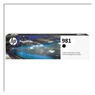 HP981X - HP Druckerpatrone schwarz mit ca.11.000 Seiten Druckleistung (L0R12A)