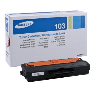 SU728A - MLT-D103S - Schwarz - Original Samsung Toner mit 1.500 Seiten Druckleistung nach Iso