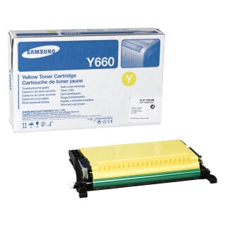 ST959A - CLP-Y660B - gelb - Original Samsung Toner mit 5.000 Seiten Druckleistung nach Iso