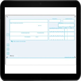 5.000 Blatt PKV Rezeptvordrucke blau, ohne Praxiseindruck - Muster 16