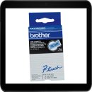 brother Beschriftungsband TC-501 schwarz auf blau 12 mm