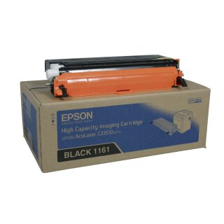 S051161 - schwarz - Original Epson Toner mit 8.000 Seiten Druckleistung nach Iso