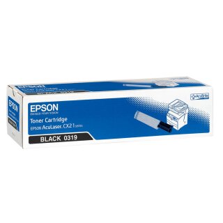 SO50319 - schwarz - Original Epson Toner mit 4.500 Seiten Druckleistung nach Iso