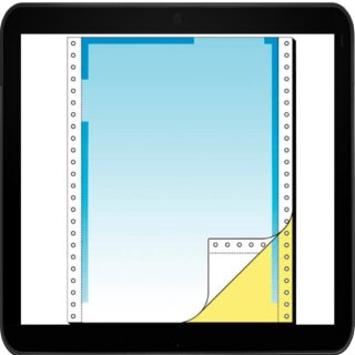 sigel Endlospapier A4 hoch 2-fach Durchschläge