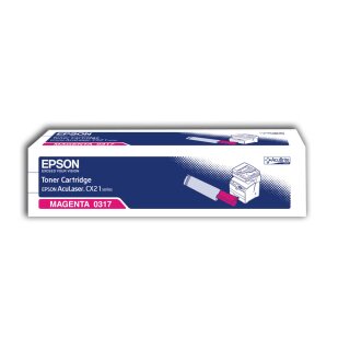 SO50317 - magenta - Original Epson Toner mit 5.000 Seiten Druckleistung nach Iso