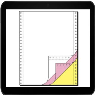sigel Endlospapier A4 hoch 3-fach Durchschläge