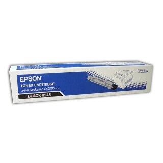 SO50245 - schwarz - Original Epson Toner mit 10.000 Seiten Druckleistung nach Iso