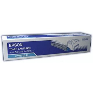 SO50244 - cyan - Original Epson Toner mit 8.500 Seiten Druckleistung nach Iso