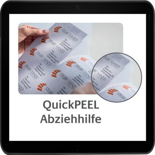 210,0 x 297,0 mm - 25 AVERY Zweckform Folienetiketten L7567-25 transparent für Kopierer und Laserdrucker