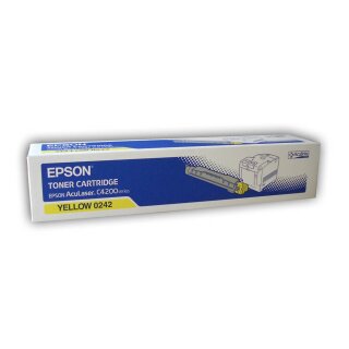 SO50242 - gelb - Original Epson Toner mit 8.500 Seiten Druckleistung nach Iso