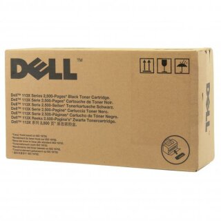 593-10961 - schwarz - Original Dell Toner mit 2.500 Seiten Druckleistung nach Iso