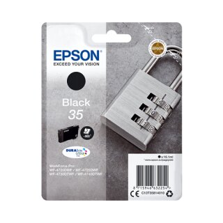 T3581 Epson Druckerpatrone schwarz mit 900 Seiten Druckleistung nach Iso