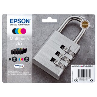 T3586 Epson Multipack mit 4 Patronen, je 1x schwarz, cyan, magenta und yellow