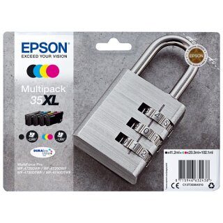 T3596 Epson Multipack mit 4 XL Patronen, je 1x schwarz, cyan, magenta und yellow