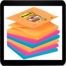 7,6 x 7,6 cm - Post-it® Super Sticky Z-Notes...