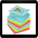 7,6 x 7,6 cm - Post-it® Super Sticky Z-Notes...