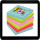 7,6 x 7,6 cm - Post-it® Super Sticky Haftnotizen farbsortiert