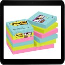 4,8 x 4,8 cm - Post-it® Super Sticky Haftnotizen...