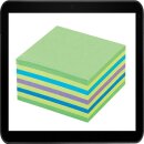 7,6 x 7,6 cm - Post-it® Haftnotizen farbsortiert