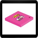 7,6 x 7,6 cm - Post-it® Super Sticky Haftnotizen rosa