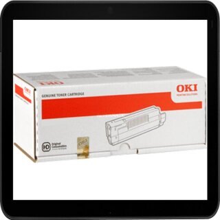 44315308 OKI C610 TONER BLACK 8000Seiten 5%Deckung 