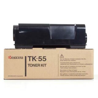 TK55 - schwarz - Original Kyocera Toner mit 15.000 Seiten Druckleistung nach Iso