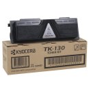 TK130 - schwarz - Original Kyocera Toner mit 7.200 Seiten...