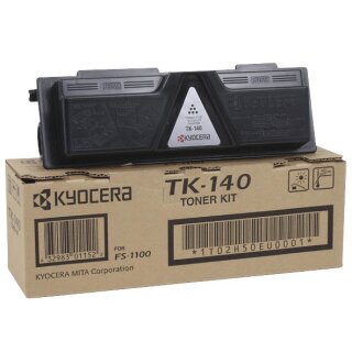 TK140 - schwarz - Original Kyocera Toner mit 4.000 Seiten Druckleistung nach Iso