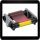 DURABLE YMCKO-Farbband und 100 Plastikkarten (0,76 mm) mehrfarbig Farbband-Set für mehrfarbiges Bedrucken von Plastikkarten mit dem Duracard ID300