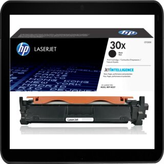 HP30X - CF230X - schwarz - Original HP Druckkassette mit 3.500 Seiten Druckleistung nach Iso - passend für HP Laserjet Pro M203 & M227