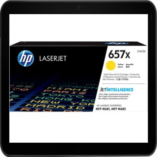 HP657X - CF472X - yellow - Original HP Druckkassette mit 23.000 Seiten Druckleistung laut Hersteller