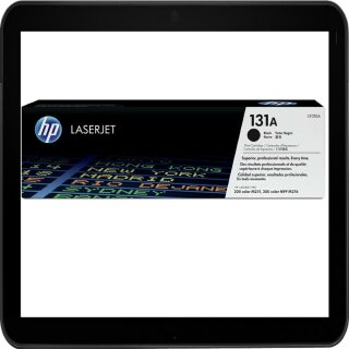 HP131A - CF210A Black Original Lasertoner für MFP M251N Farblaserdrucker mit ca. 1.520 Seiten Druckleistung laut Herstellerangaben