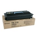 TK715 - schwarz - Original Kyocera Toner mit 34.000...